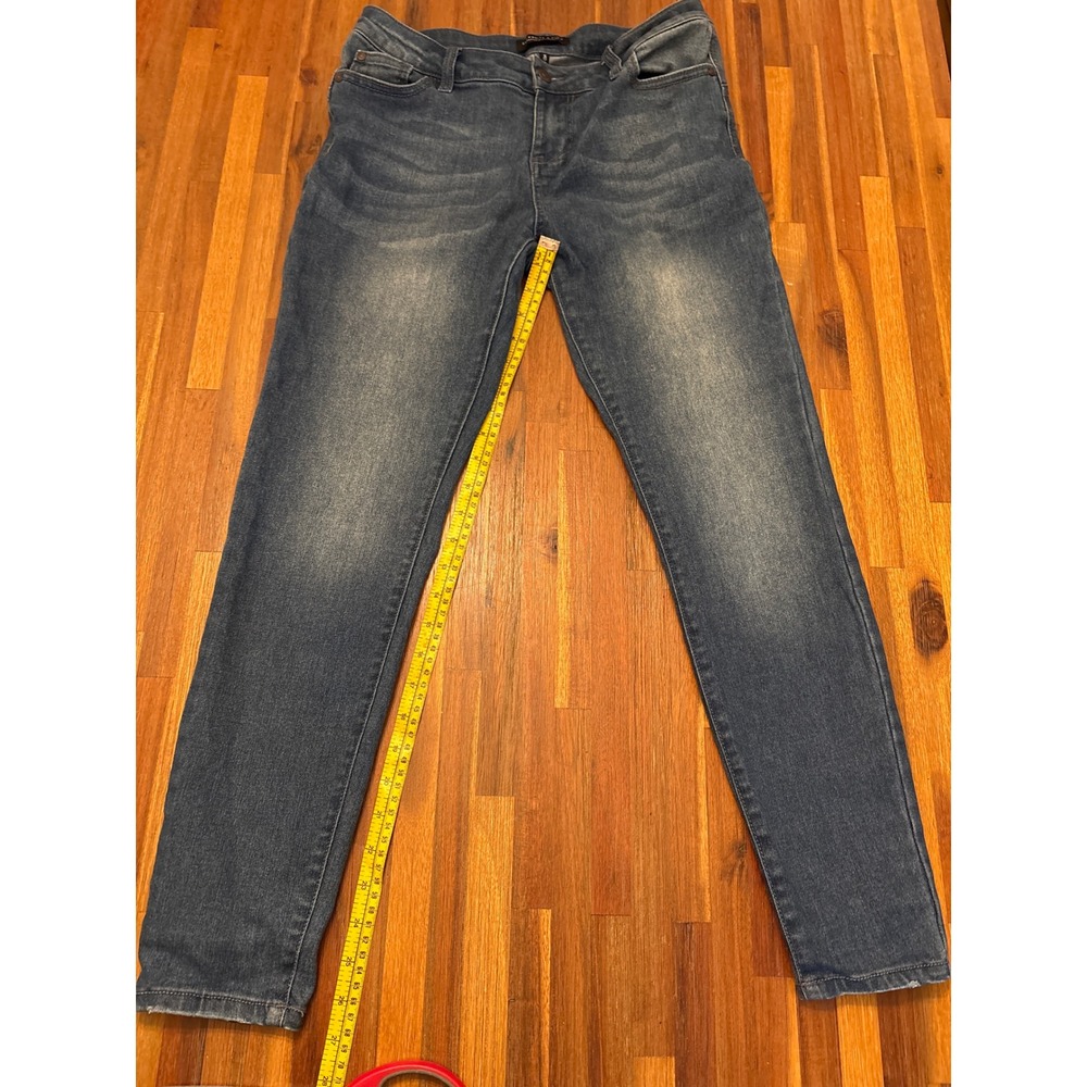 Celebrity Pink Skinny Jeans Women 7/28 Blue Excellent Mid Rise Ankle Stretch